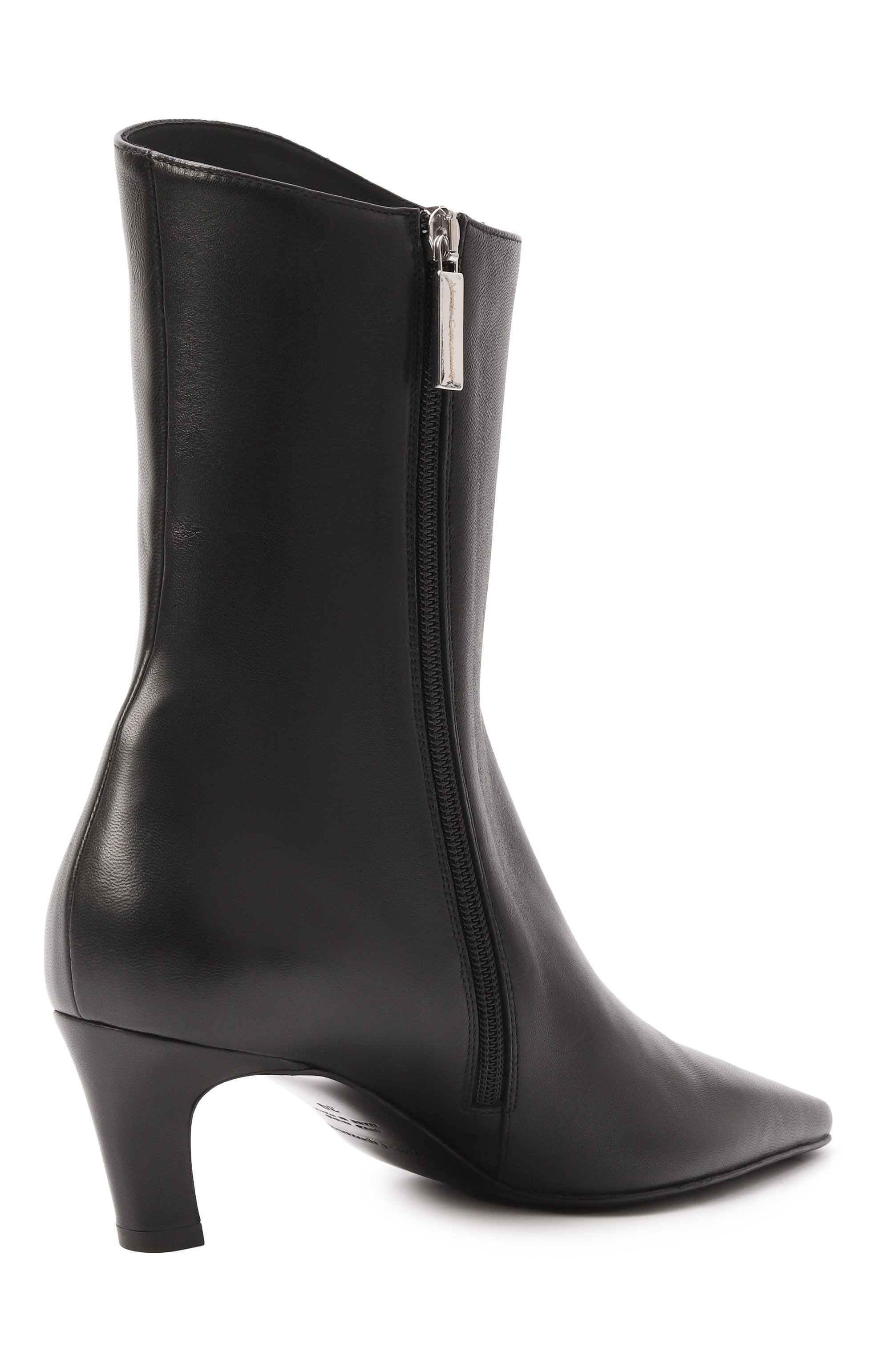 Кожаные ботильоны manon MATTIA CAPEZZANI, арт. W360/GL0SSY, фото 5