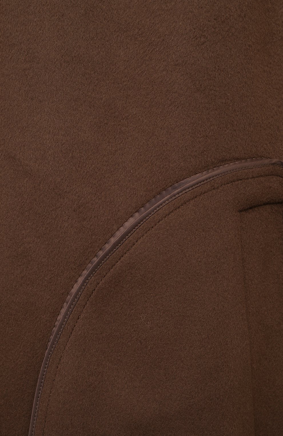 Пальто из шерсти и шелка NANUSHKA коричневого цвета по цене 141000 руб., арт. NM24FWJK02678, фото 6 Пальто из шерсти и шелка NANUSHKA, арт. NM24FWJK02678, фото 6