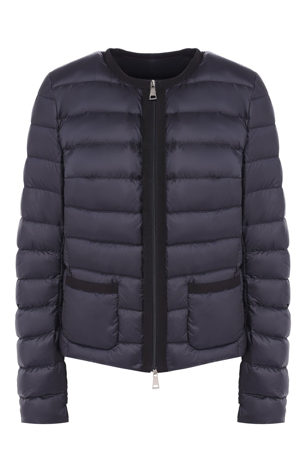 Пуховая куртка MONCLER темно-синего цвета по цене 42700 руб., арт. E1-093-45388-98-53048, фото 1 Пуховая куртка MONCLER, арт. E1-093-45388-98-53048, фото 1