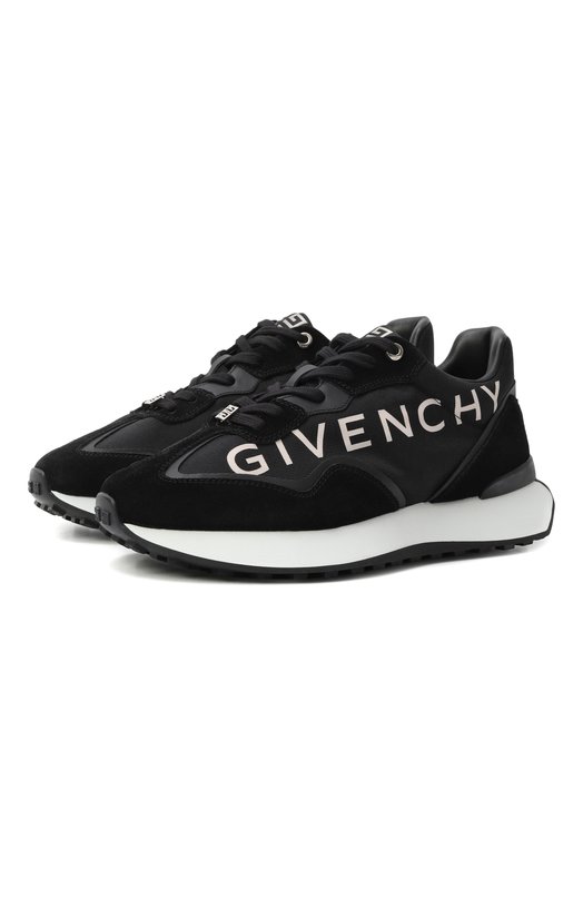 Комбинированные кроссовки GIV Runner Givenchy BH006Z/H1AL Чёрный BH006Z/H1AL