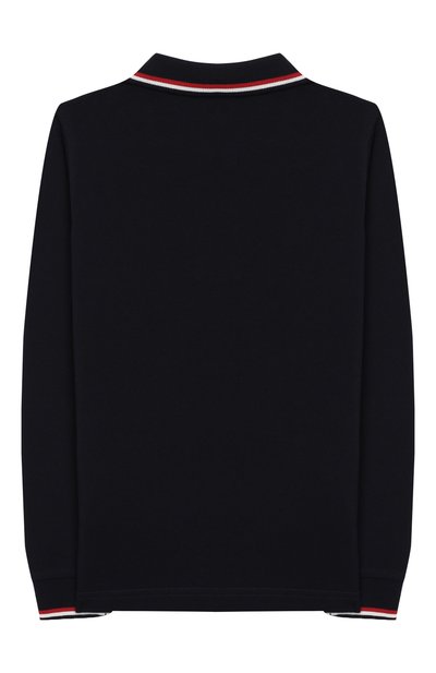 Хлопковое поло с длинными рукавами MONCLER ENFANT, арт. D2-954-83055-05-84632/12-14A, фото 2