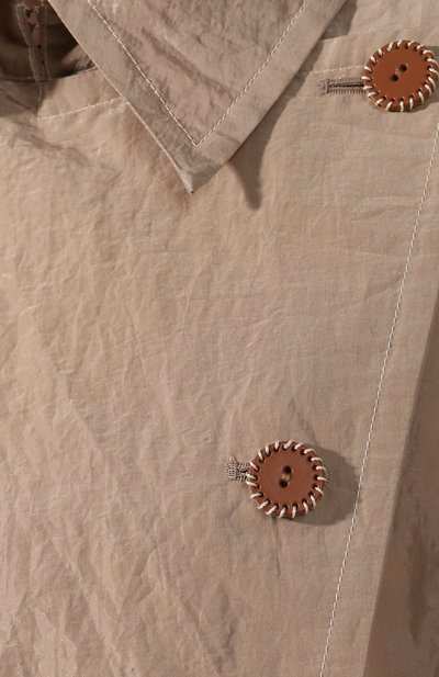 Хлопковый тренч ACNE STUDIOS, арт. A90229/W, фото 5