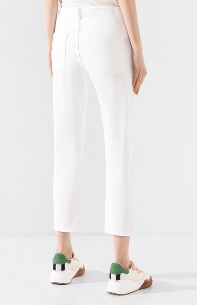 Джинсы ISABEL MARANT ETOILE белого цвета по цене 25150 руб., арт. PA1135-20P018E/NEA, фото 4 Джинсы ISABEL MARANT ETOILE, арт. PA1135-20P018E/NEA, фото 4