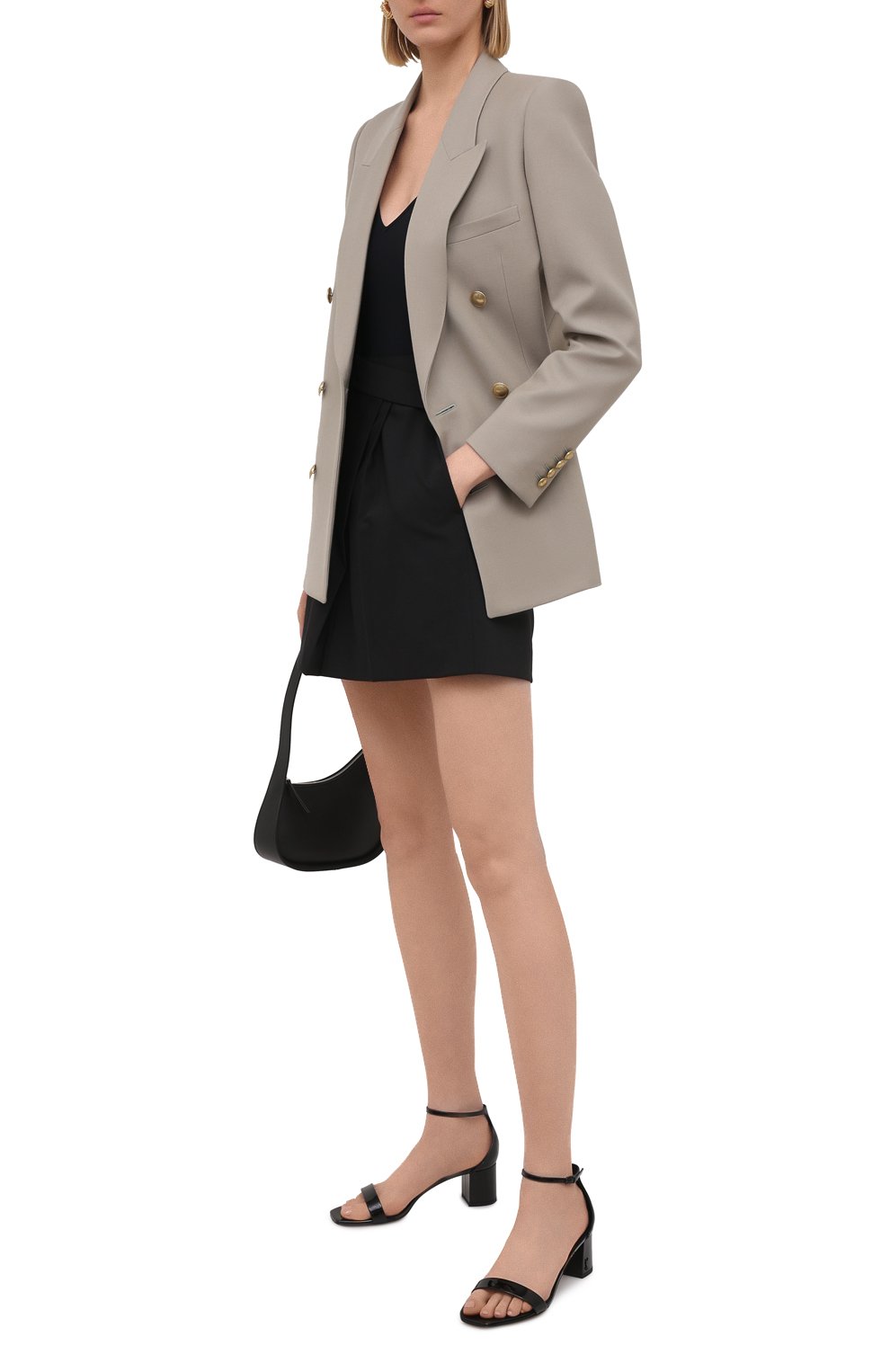 Шерстяной жакет SAINT LAURENT, арт. 648754/Y7B73, фото 2