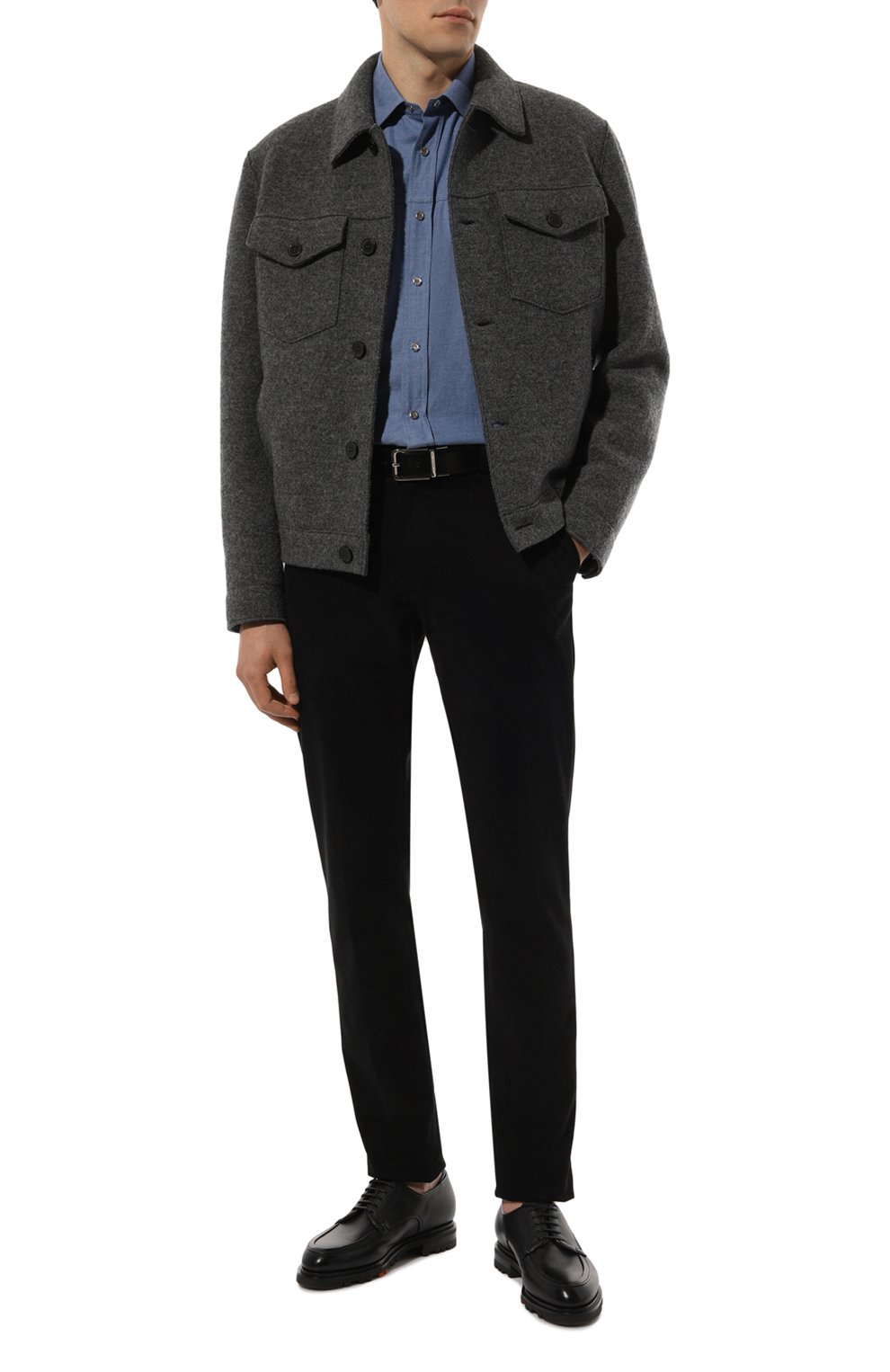 Хлопковая рубашка STEFANO RICCI, арт. MC007067/BN2817, фото 2