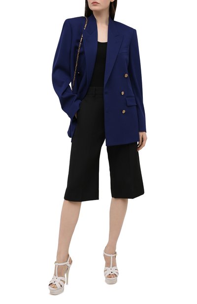 Кожаные босоножки tributetoo SAINT LAURENT, арт. 315487/BZC00, фото 2