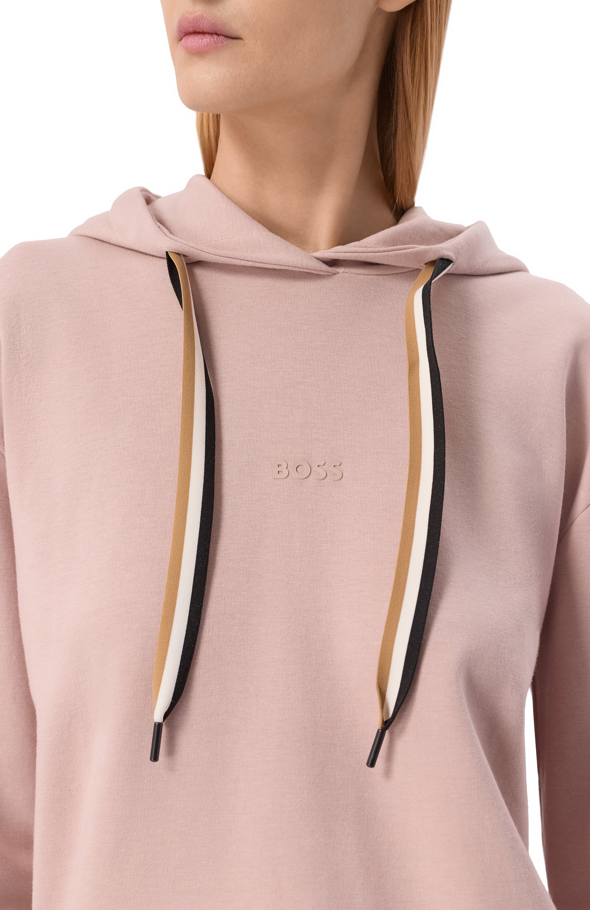 Худи из лиоцелла и хлопка BOSS, арт. 50524760, фото 5