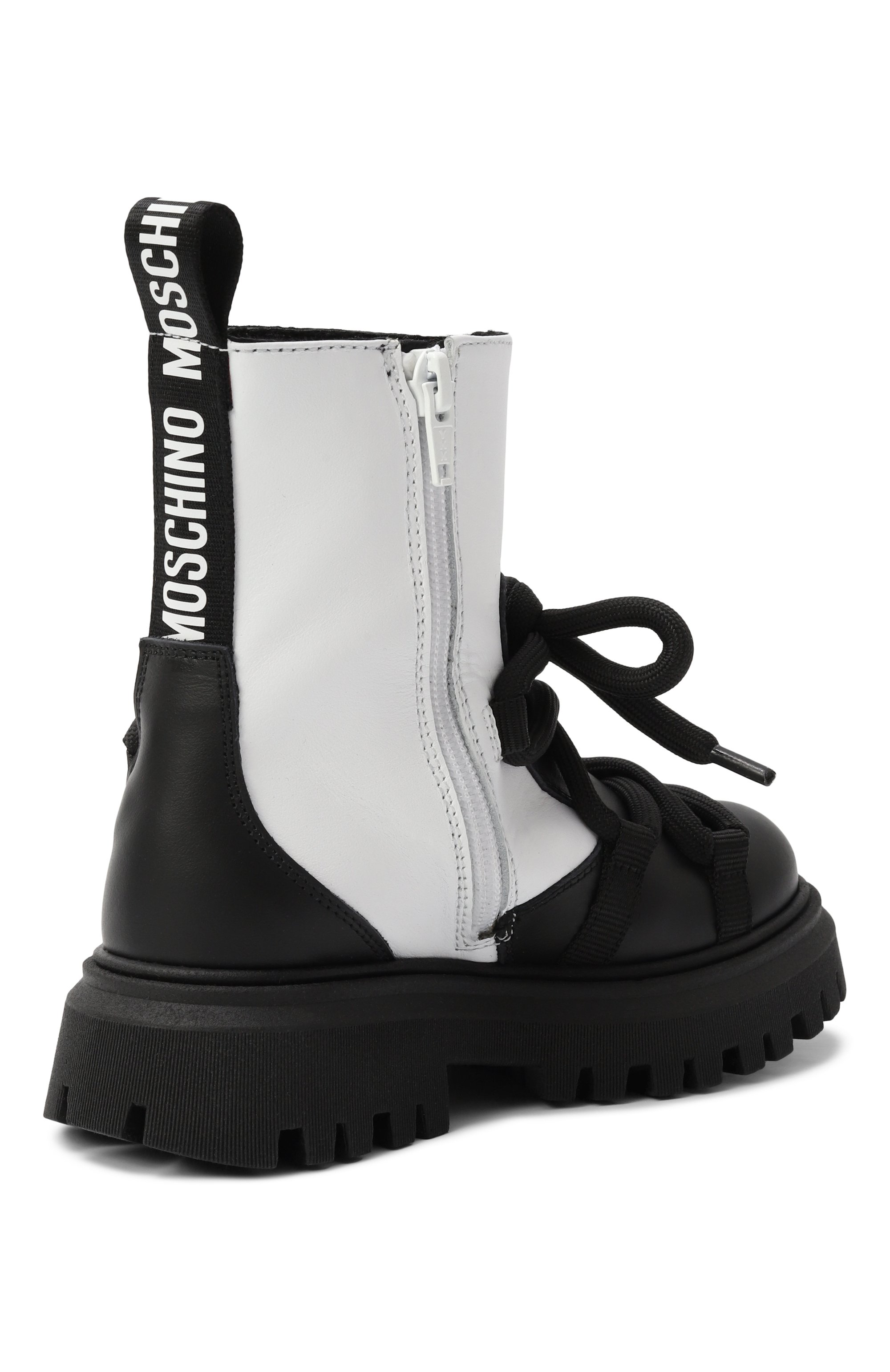 Кожаные ботинки MOSCHINO, арт. 81953/VAR3/28-35, фото 3