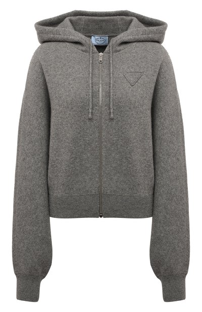 Кашемировый кардиган PRADA, арт. P25H97-1YMG-F0031-211, фото 1