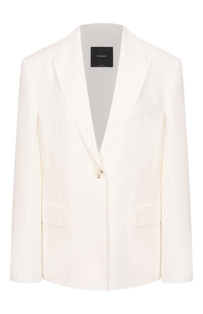 Женский жакет из вискозы и льна PINKO, арт. 104944/A2FA