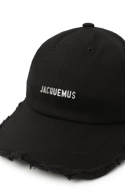 Хлопковая бейсболка JACQUEMUS, арт. 23EACU00452/AW00092, фото 3
