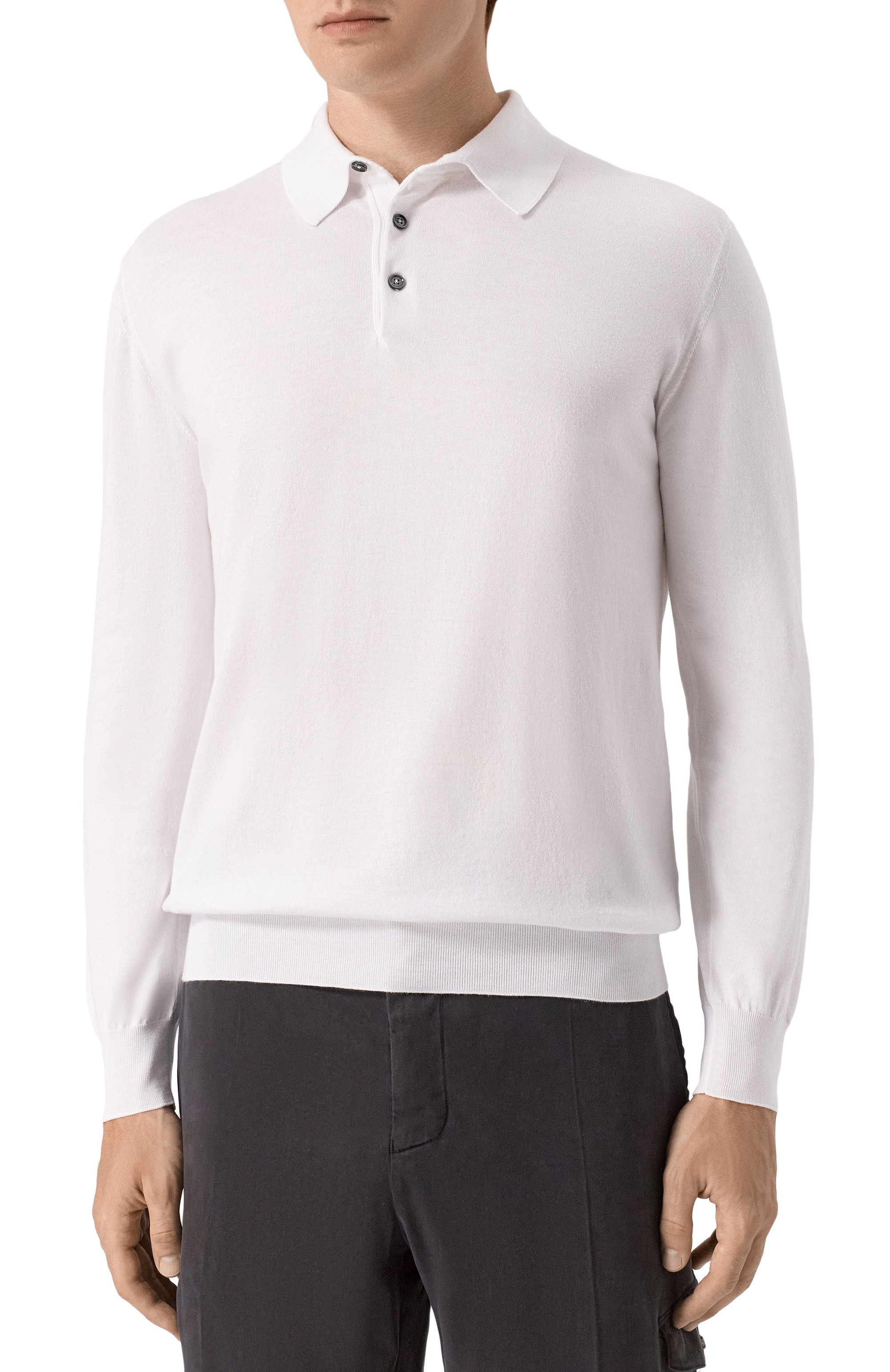 Хлопковое поло KITON, арт. UMKXX35_001, фото 3