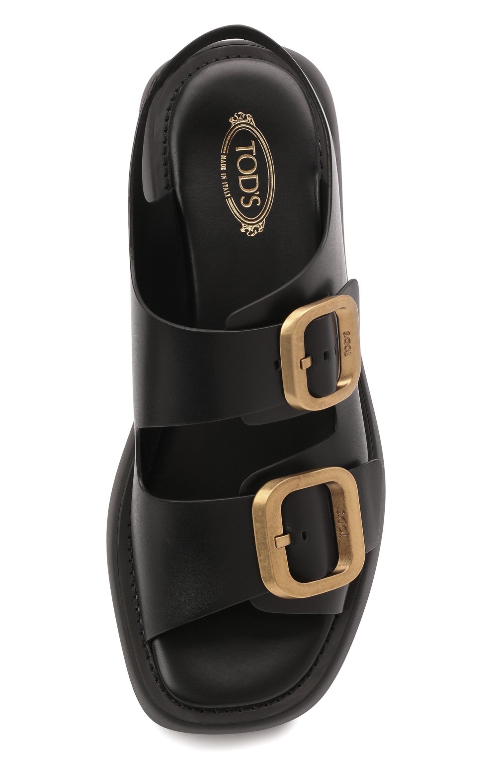 Кожаные сандалии TOD’S, арт. XXW11K0FH50G0C, фото 6