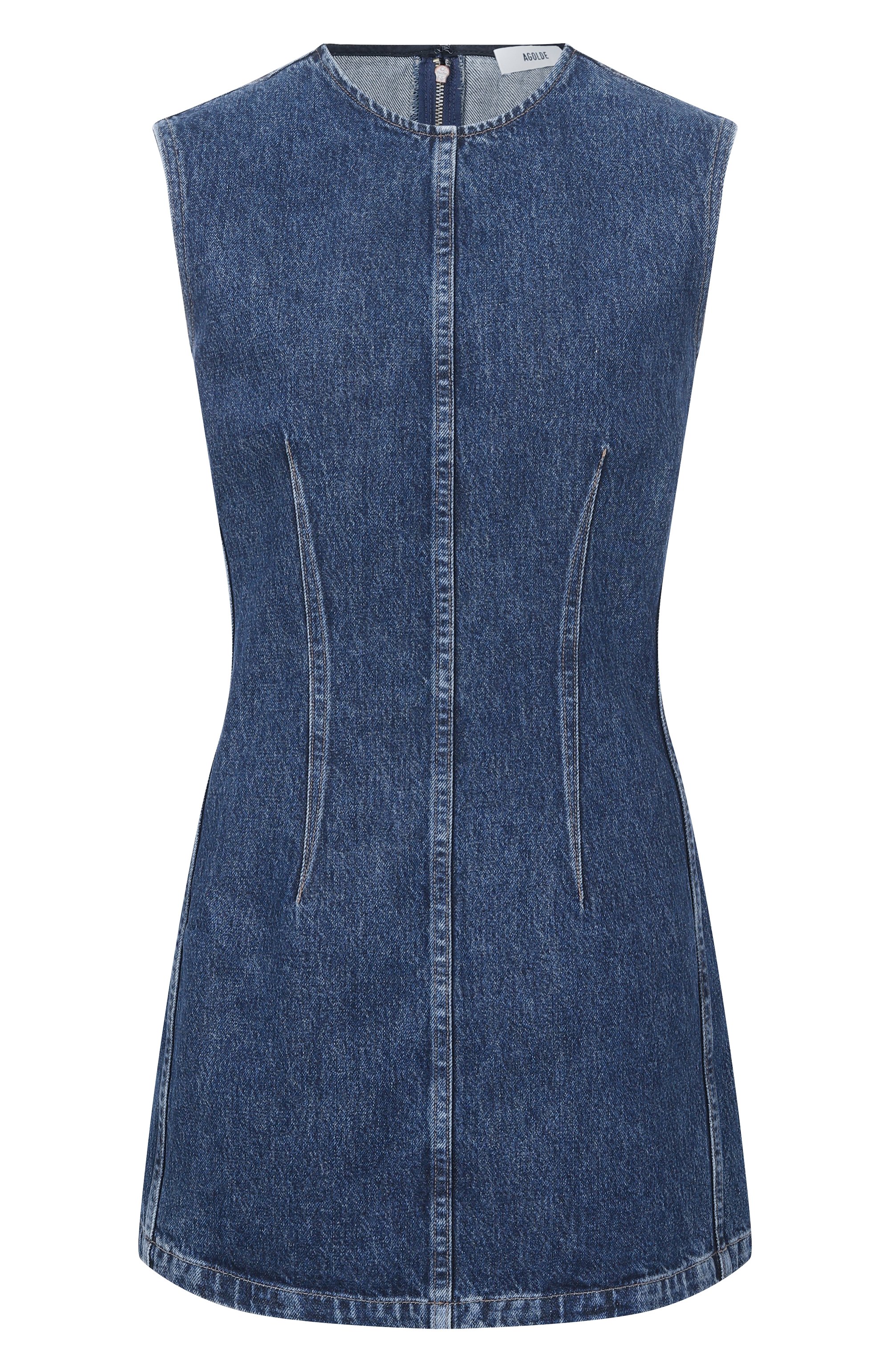 Джинсовое платье AGOLDE, арт. A20006B1206, фото 1