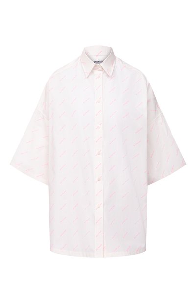 Женская хлопковая рубашка BALENCIAGA, арт. 595038/TBL96
