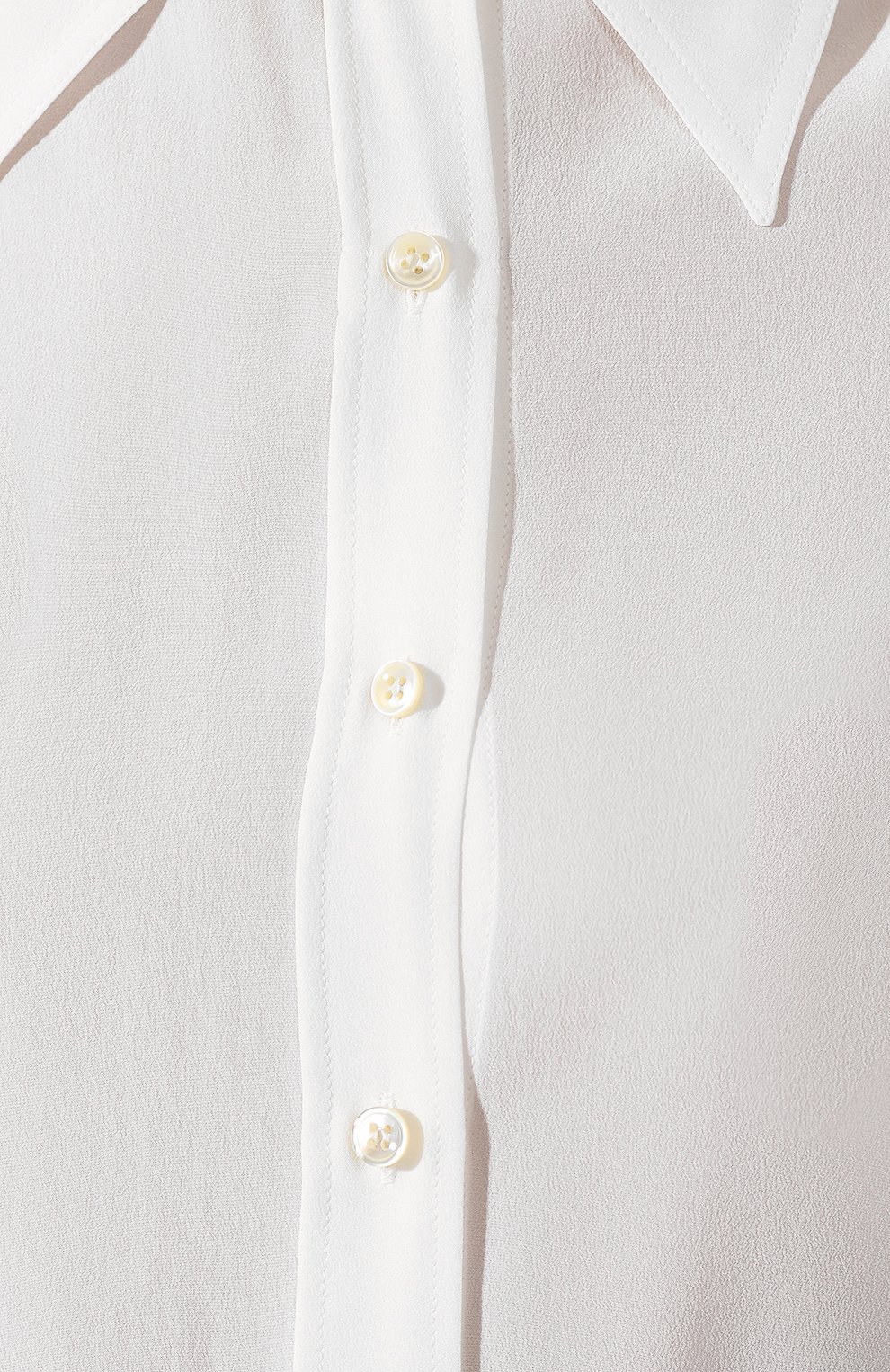 Шелковая рубашка SAINT LAURENT, арт. 622778/Y100W, фото 5