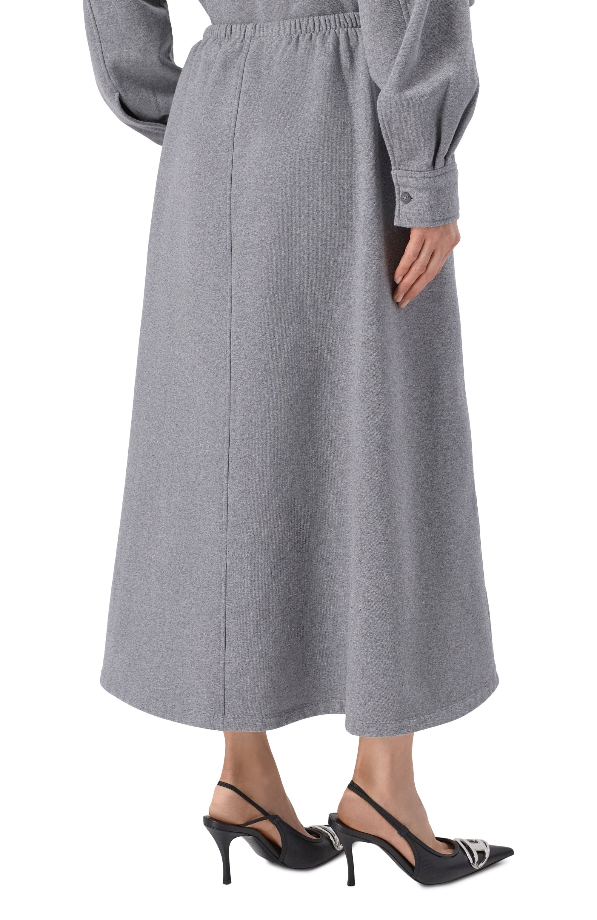 Хлопковая юбка ALEXANDERWANG.T, арт. 4CC1265377, фото 4