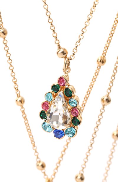 Колье ANTON HEUNIS золотого цвета по цене 43950 руб., арт. CLR1.20, фото 3 Колье ANTON HEUNIS, арт. CLR1.20, фото 3