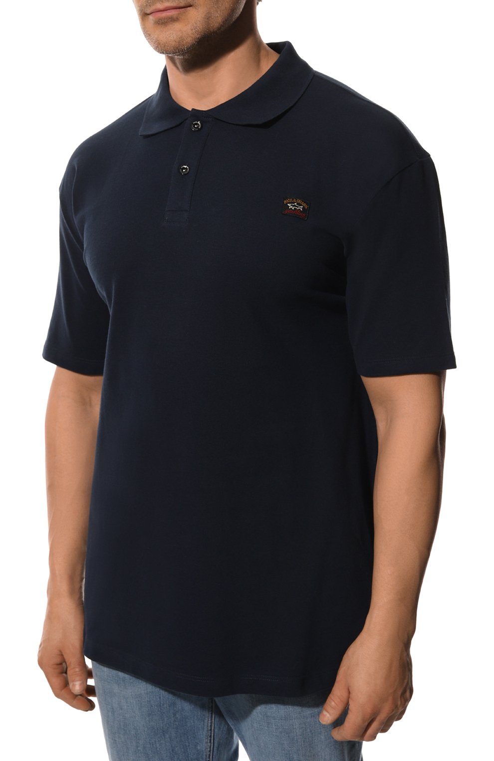Хлопковое поло PAUL&SHARK, арт. C0P1000/3XL-6XL, фото 3