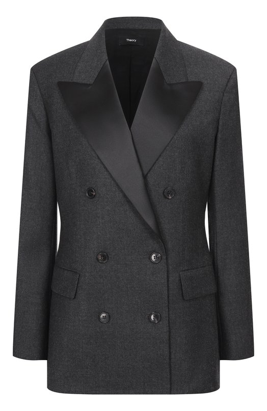 Шерстяной жакет Theory P0801101 Серый P0801101