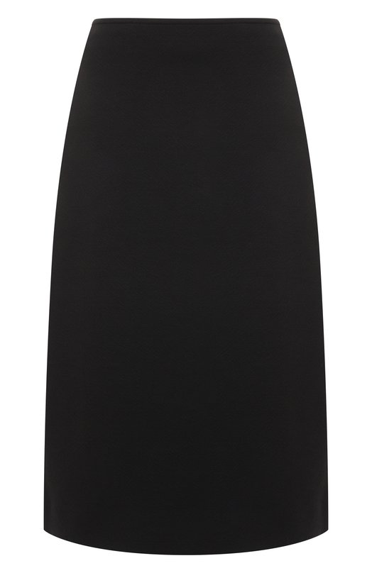 Шерстяная юбка Jil Sander J02MA0321/J20318 Чёрный J02MA0321/J20318