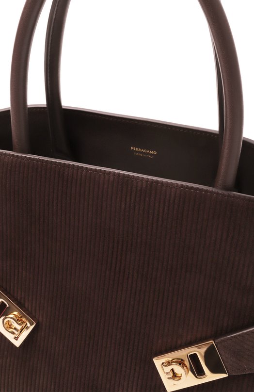 Сумка Hug large Ferragamo 215921/785776 Коричневый  215921/785776 Фото 3