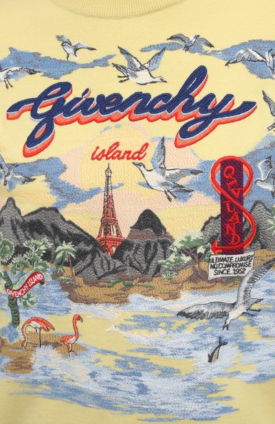 Шерстяной свитшот GIVENCHY, арт. BW90C94Z8P, фото 5