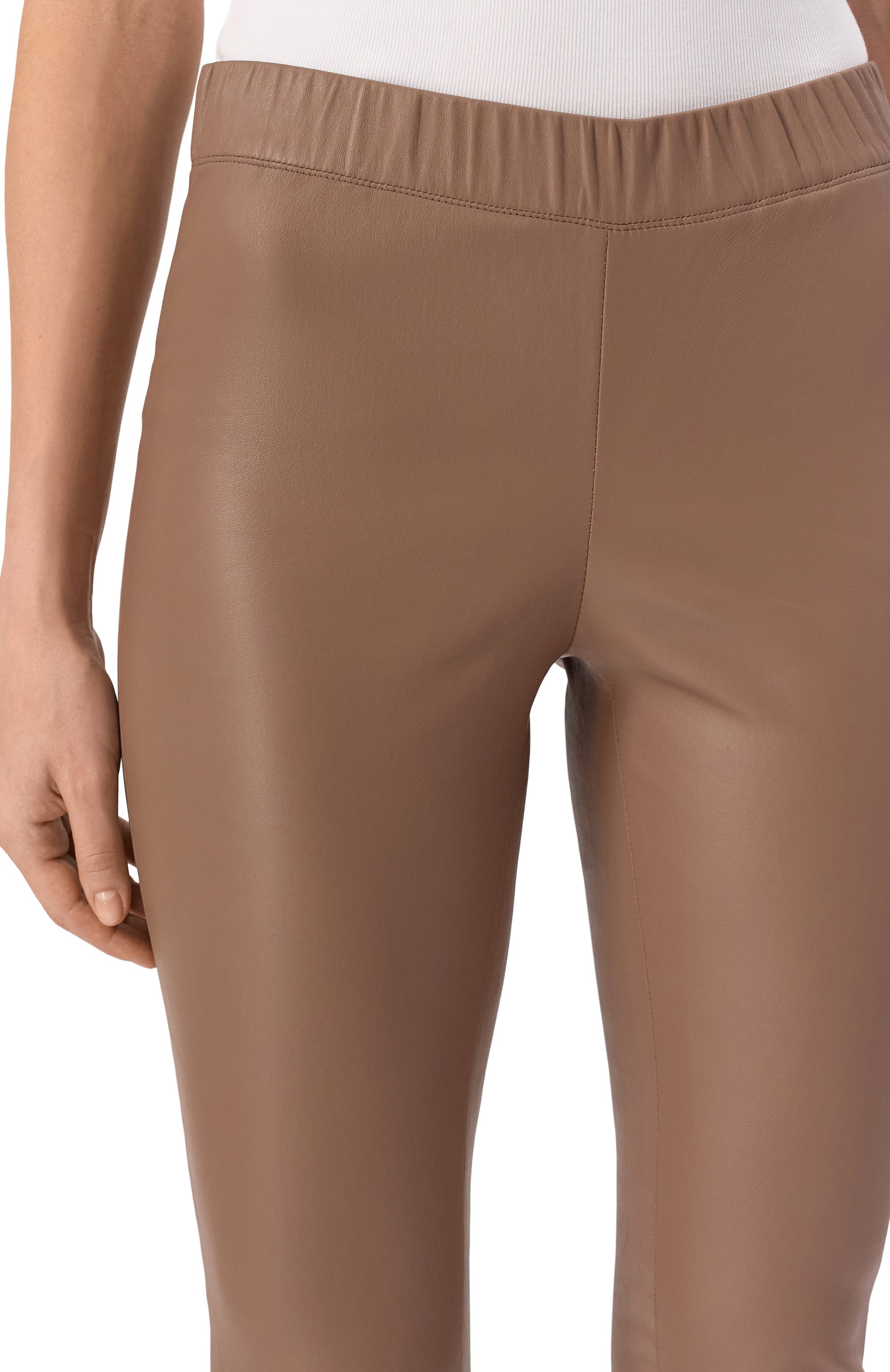 Кожаные легинсы FREEAGE, арт. DA23.PT112.0000.102, фото 5