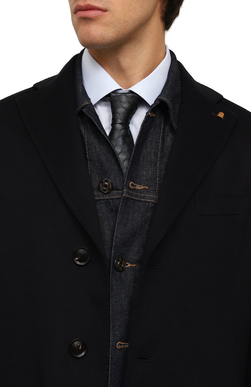 Шелковый галстук CANALI, арт. 18/HJ03877, фото 2