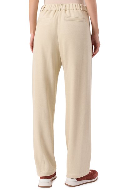 Брюки из вискозы и хлопка BRUNELLO CUCINELLI, арт. MP930SN999, фото 4