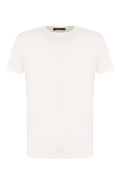 Футболка из шелка и хлопка LORO PIANA, арт. FAF6128, фото 1