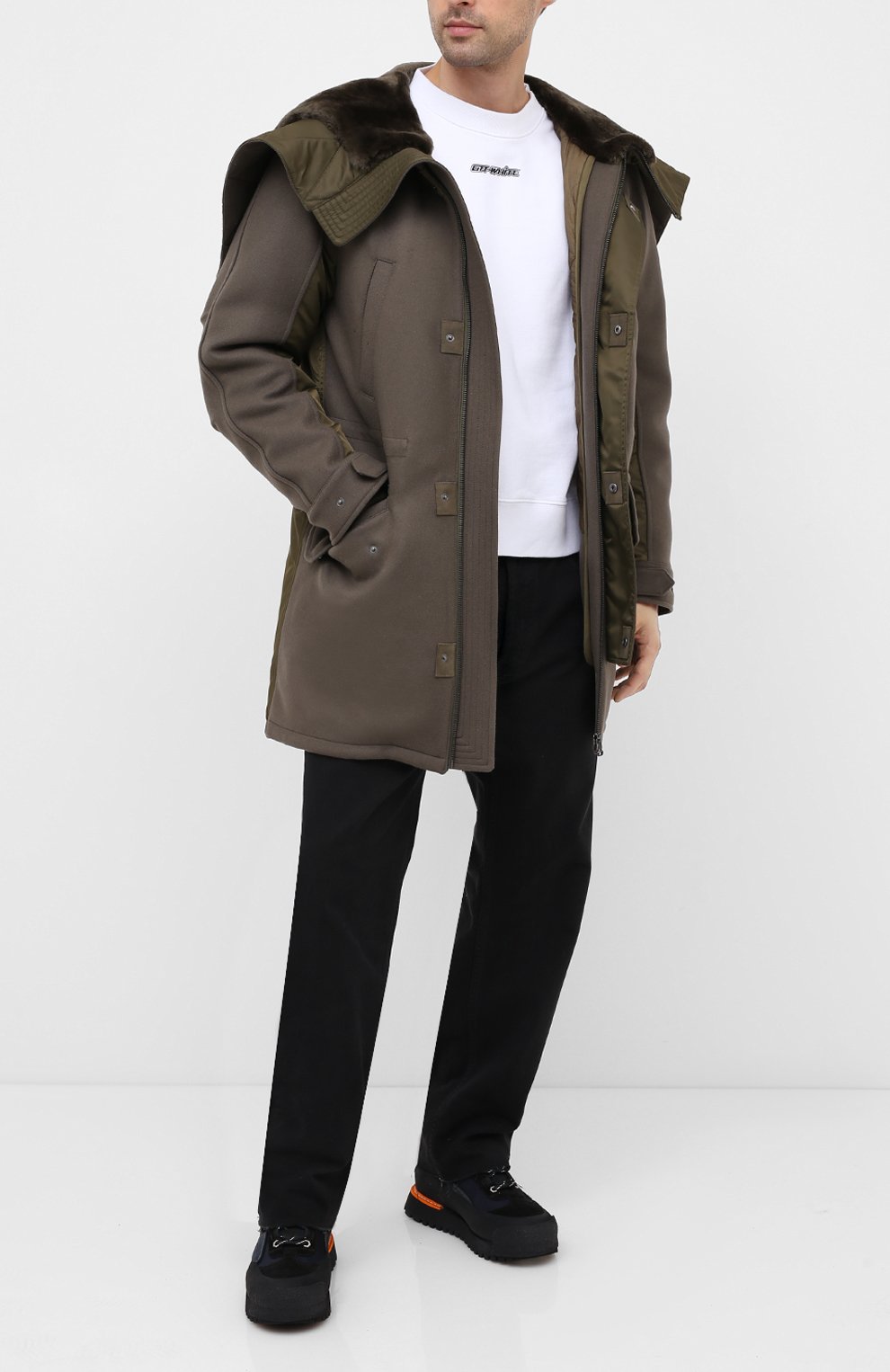 Комбинированные ботинки HERON PRESTON, арт. HMIA020F20LEA0011000, фото 2