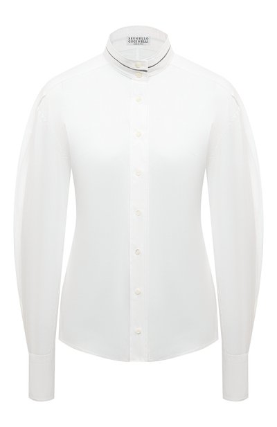 Женская хлопковая рубашка BRUNELLO CUCINELLI, арт. M0091BP416