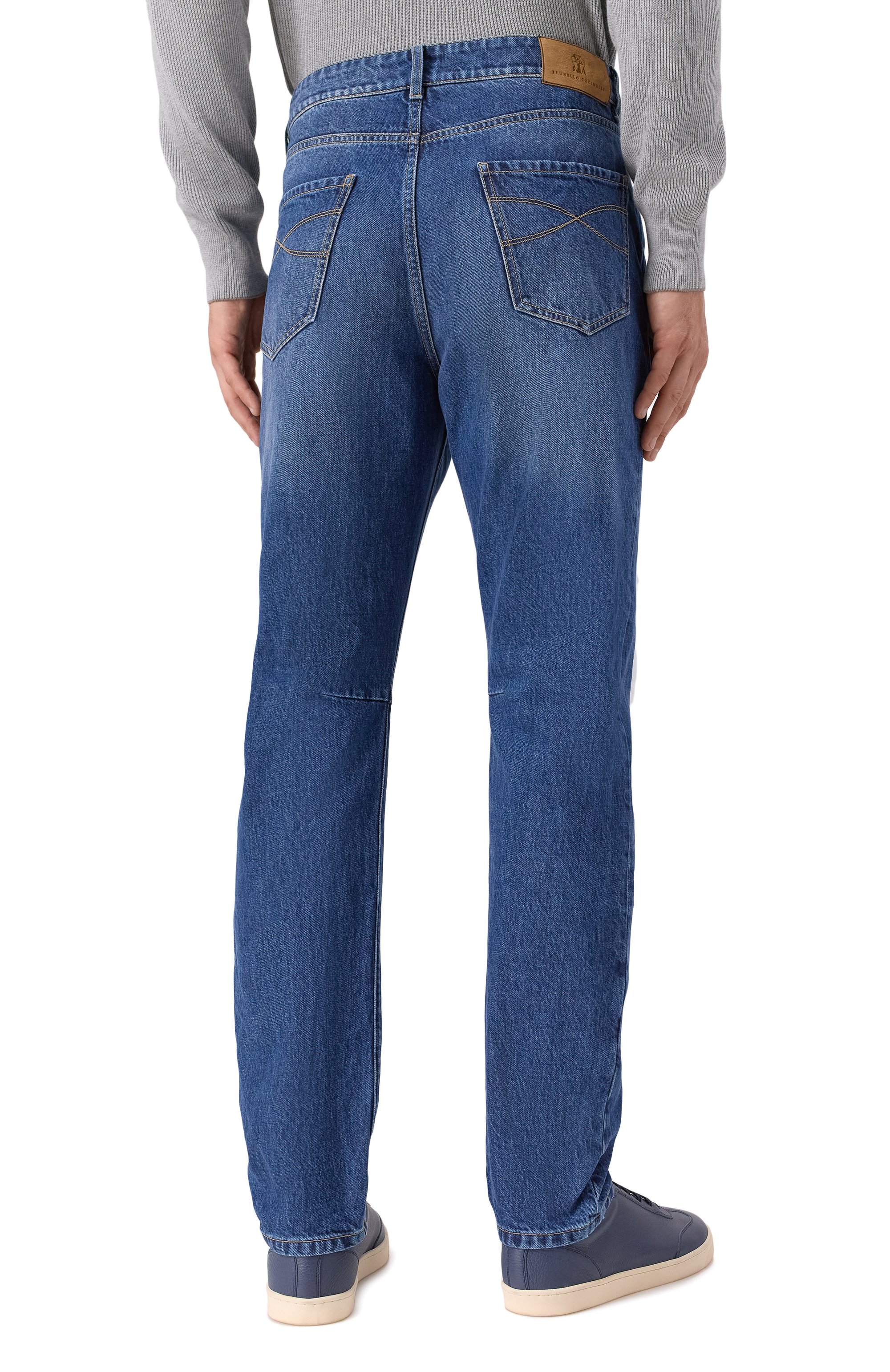 Джинсы leisure fit BRUNELLO CUCINELLI, арт. M241PX1290, фото 4