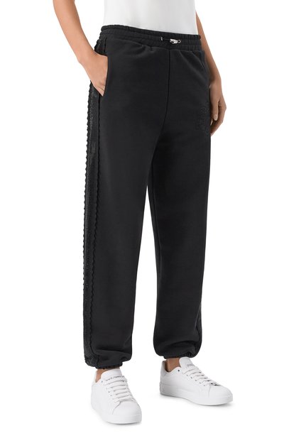 Хлопковые джоггеры PHILIPP PLEIN, арт. SAFC WJT2202 PTE003N, фото 3