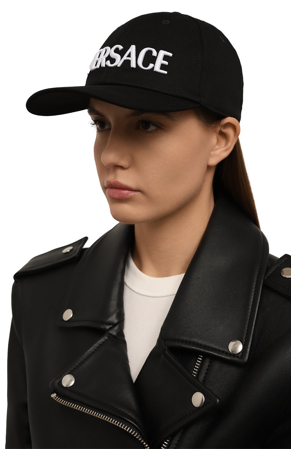 Хлопковая бейсболка VERSACE, арт. 1012752/1A05934, фото 2