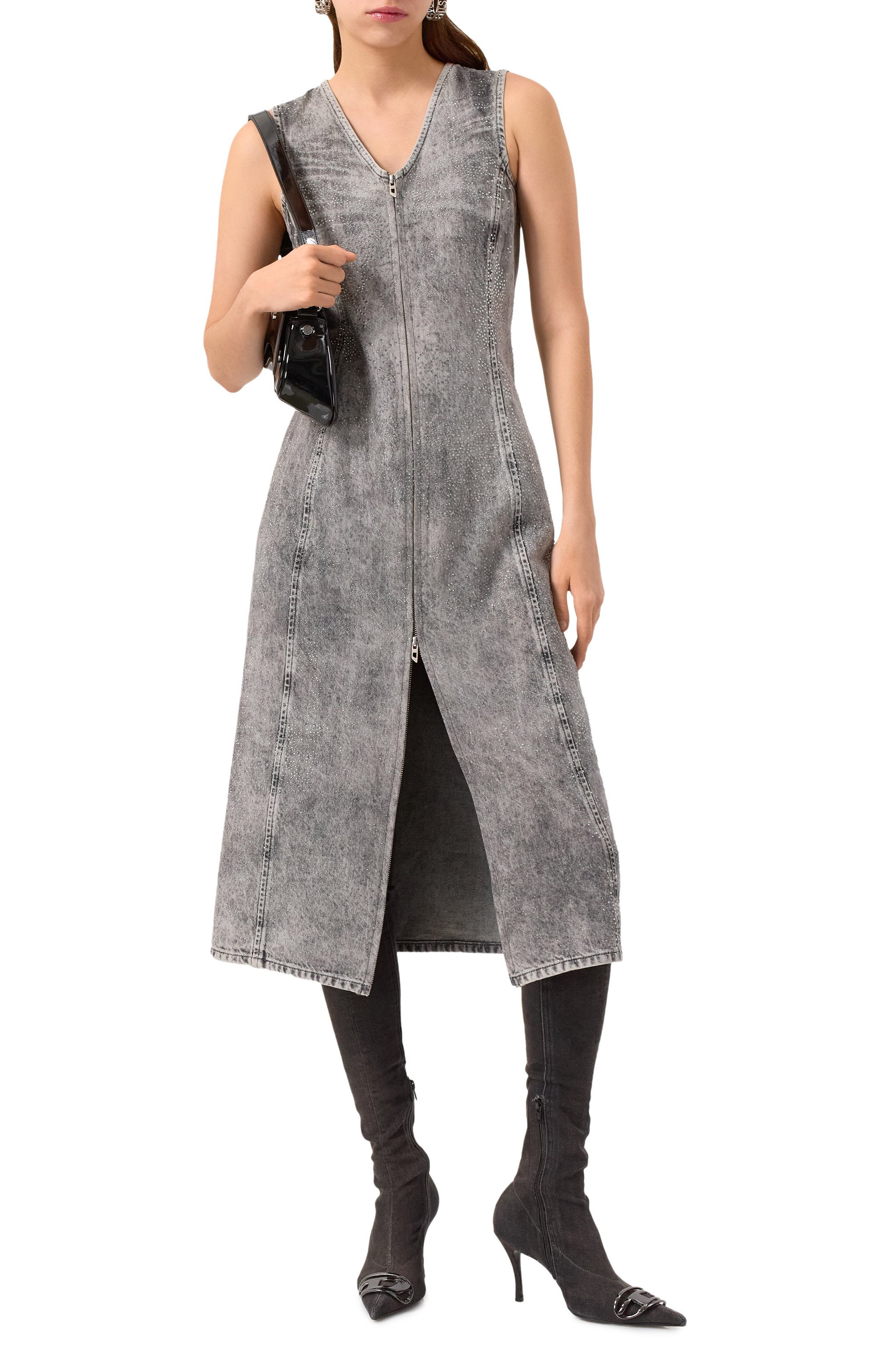 Джинсовое платье DIESEL, арт. A17346/0ABCS, фото 2