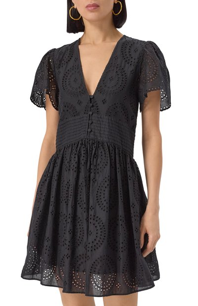 Хлопковое платье BOSS ORANGE, арт. 50538362, фото 3