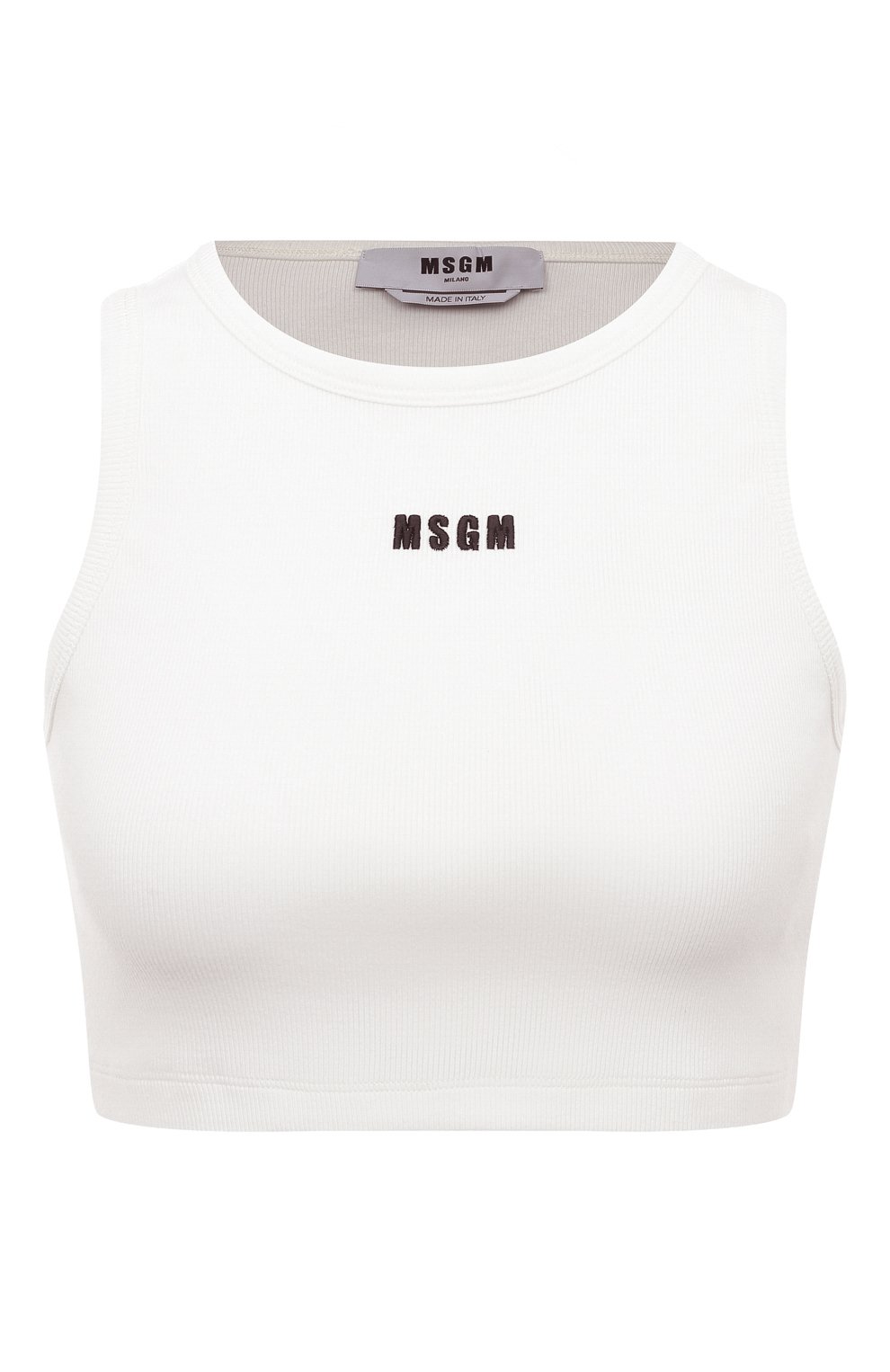 Хлопковая майка MSGM, арт. 3441MDT67/237120, фото 1