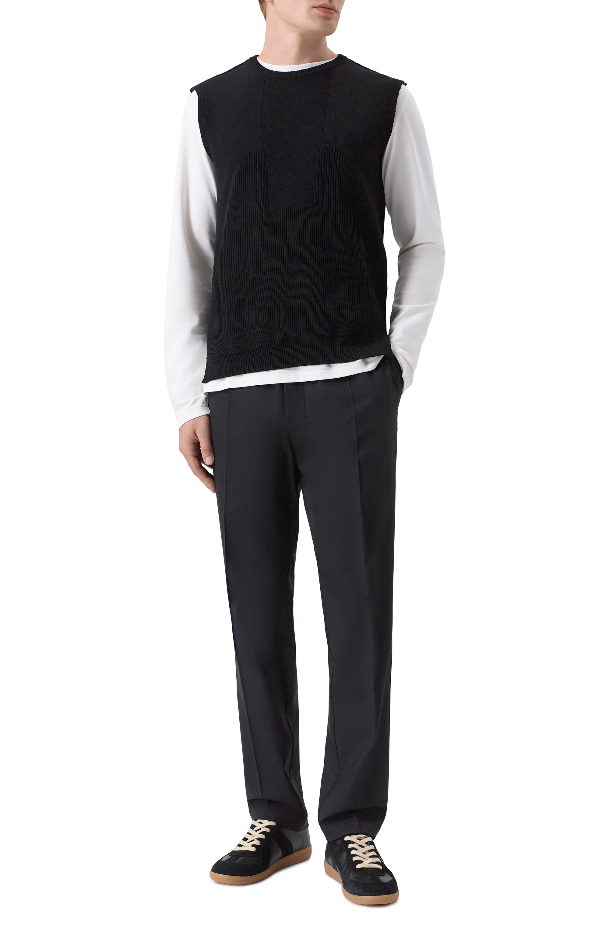 Шерстяные брюки RICK OWENS, арт. RU01F2390/ZL, фото 2