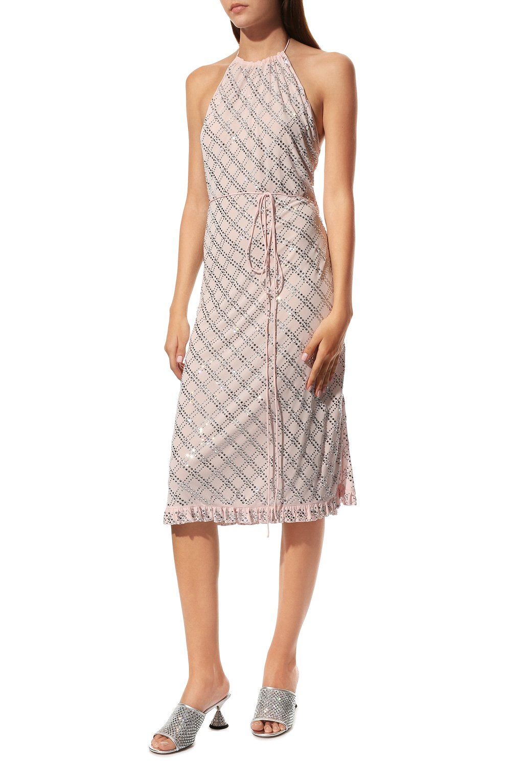 Платье из вискозы MIU MIU, арт. MF4481-1Z8E-F0384, фото 2