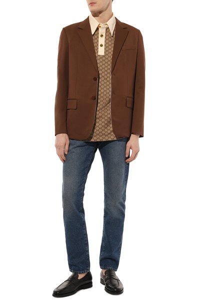 Хлопковое поло GUCCI, арт. 655435 XJDGE, фото 2