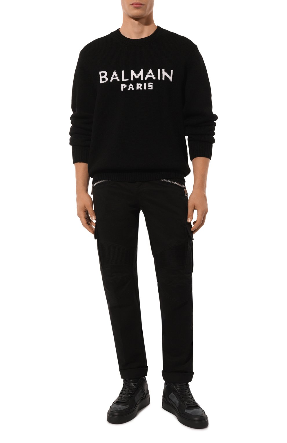 Шерстяной свитер BALMAIN, арт. BH1KD000/KC88, фото 2