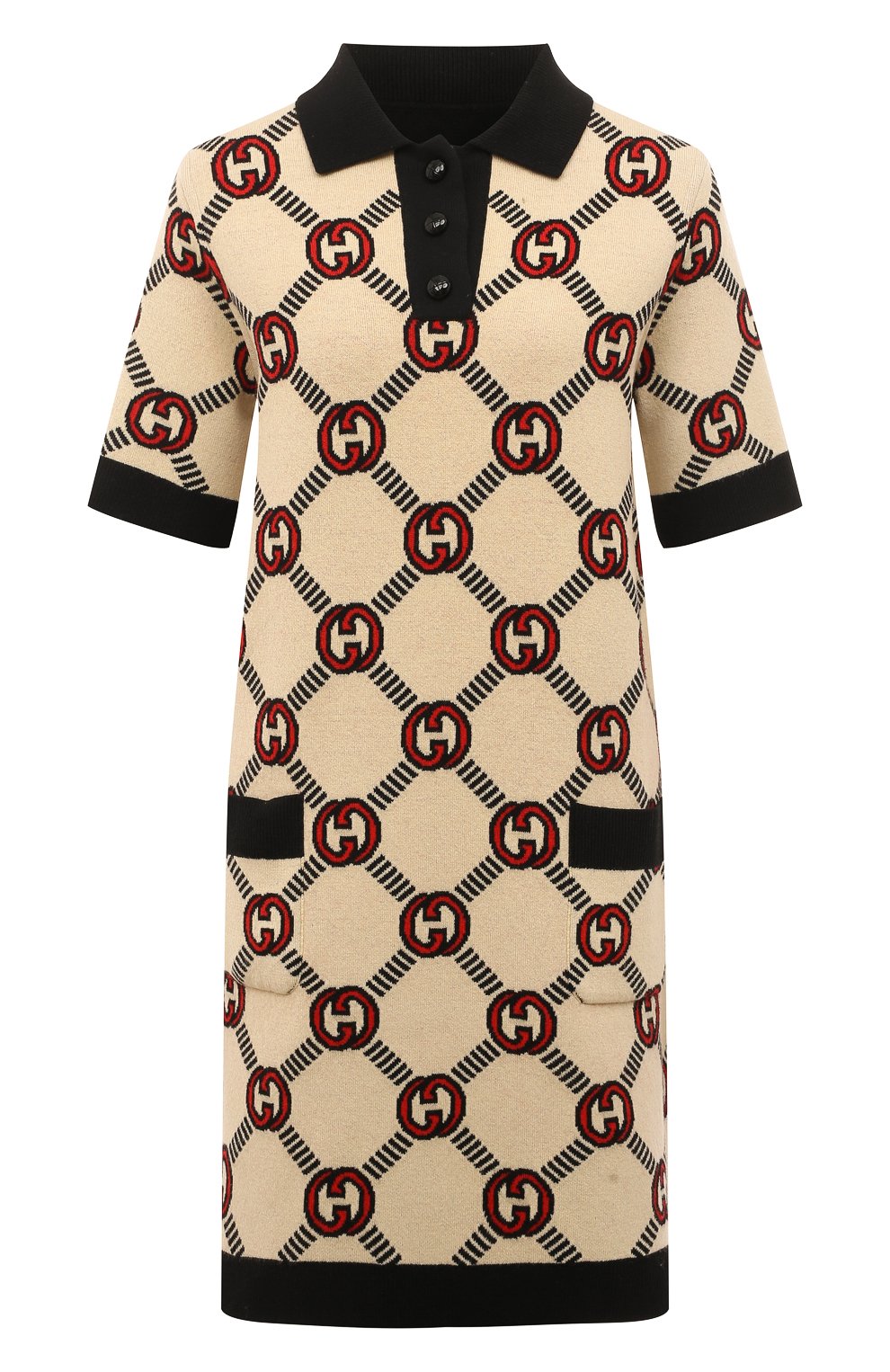 Двустороннее платье из шерсти GUCCI, арт. 678311 XKB5S, фото 1
