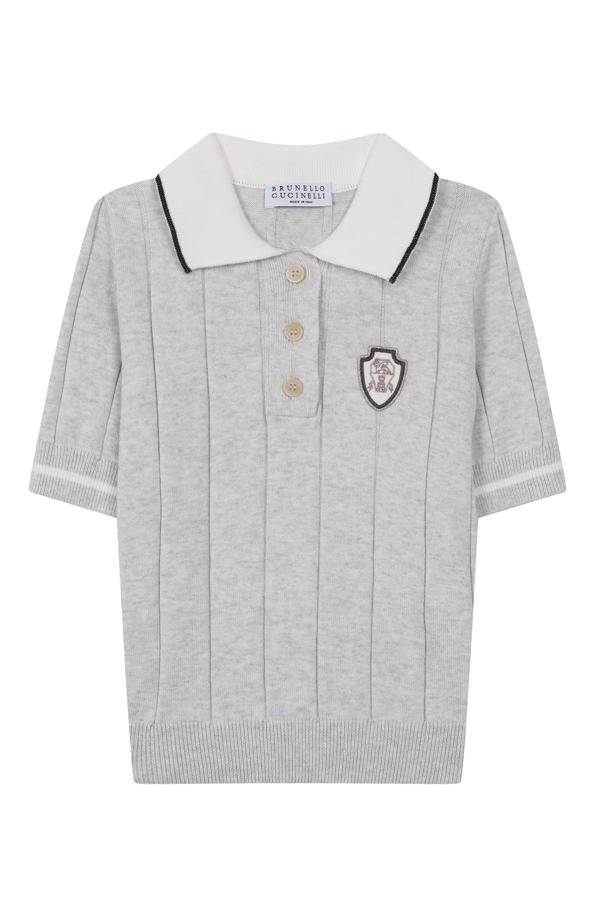 Хлопковое поло BRUNELLO CUCINELLI, арт. B19M18405B, фото 1