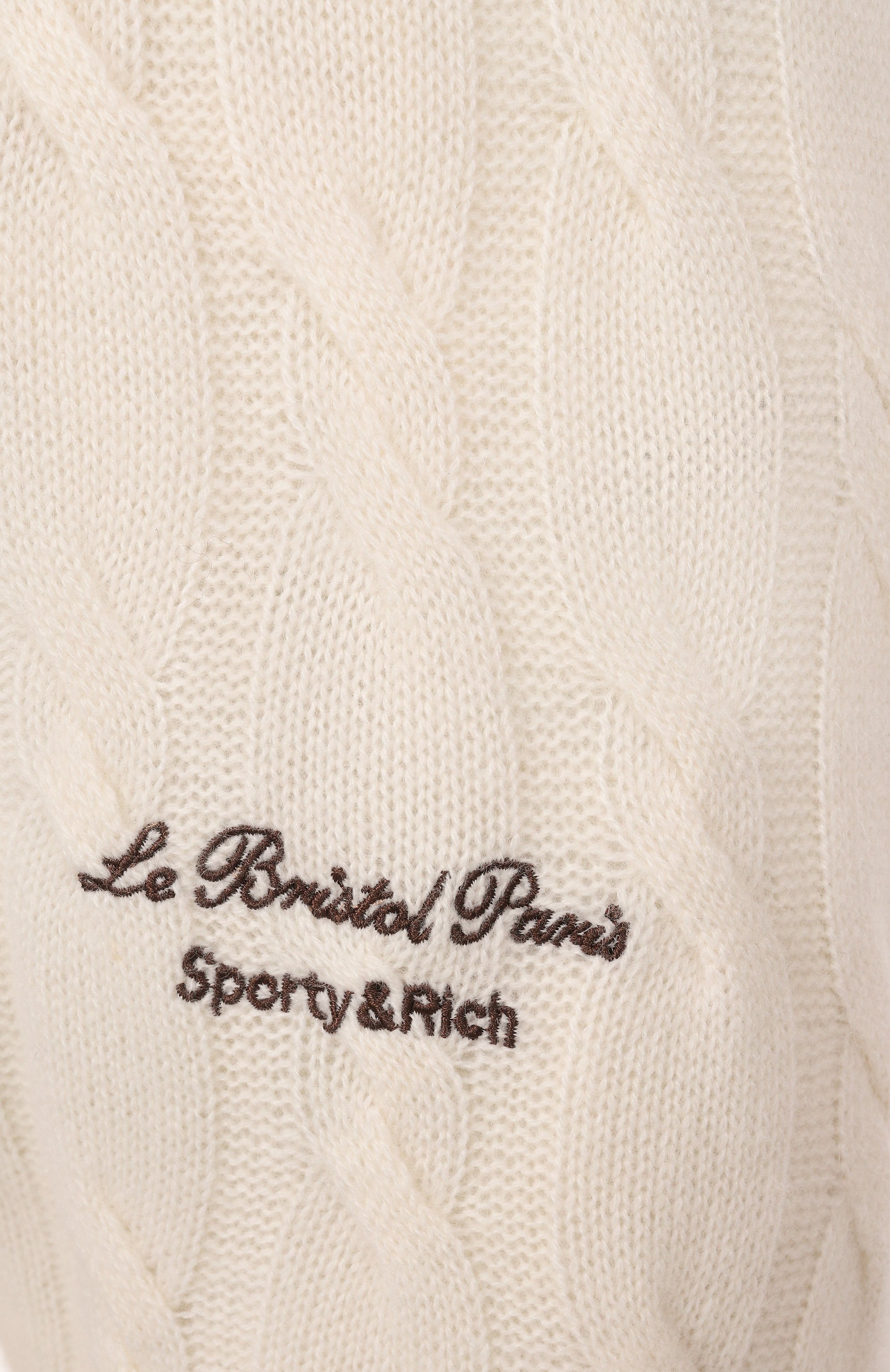 Брюки из кашемира и шерсти sporty & rich x le bristol paris SPORTY AND RICH, арт. PA041517619CR01, фото 6