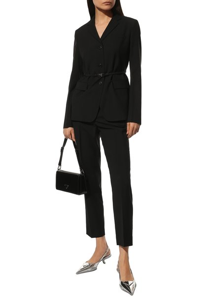 Кожаные туфли PRADA, арт. 1I565M-055-F0118-A045, фото 2