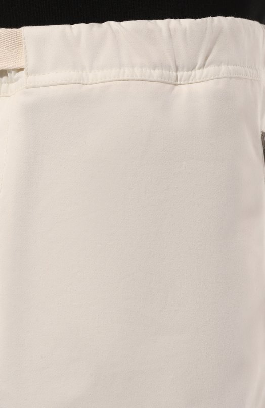 Хлопковые брюки Jil Sander J47KA0214/J45039 Кремовый  J47KA0214/J45039 Фото 5