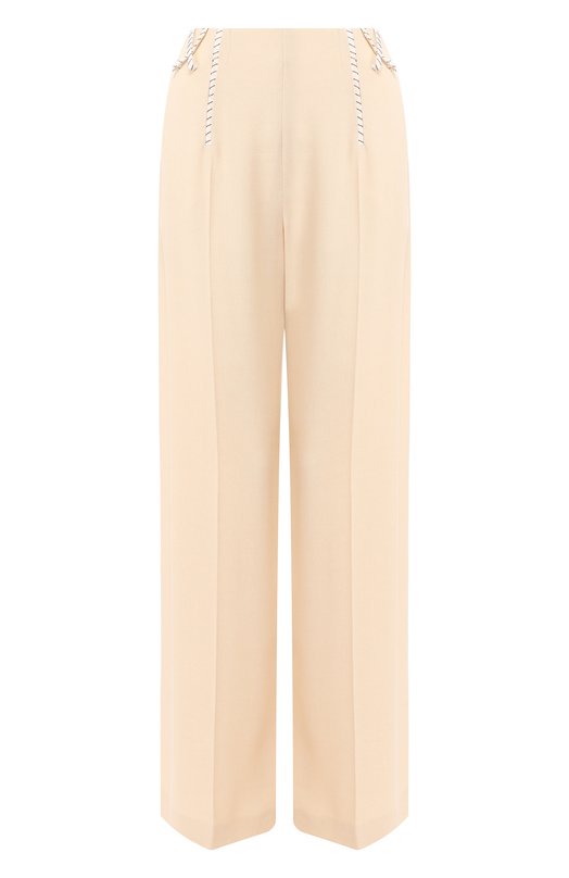 

Брюки из вискозы Roland Mouret, Бежевый