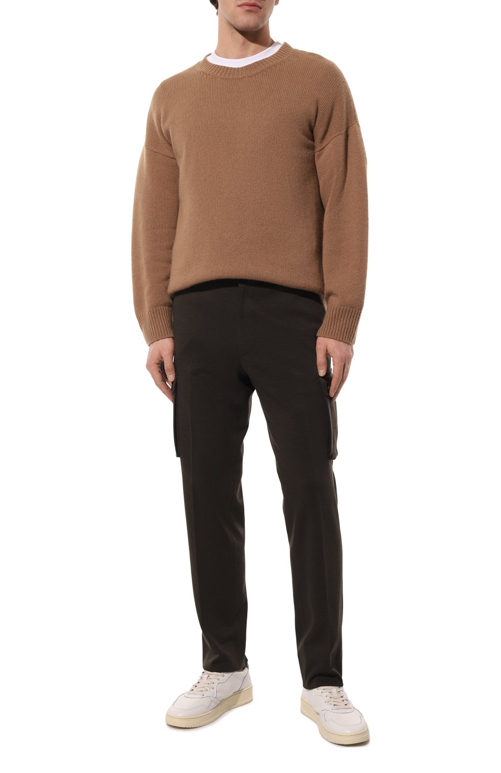 Брюки-карго из шерсти и хлопка CORNELIANI, арт. 914L14-3118800, фото 2